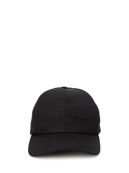 SAINT LAURENT HAT IN GABARDINE SAINT LAURENT | 7780633YP191000